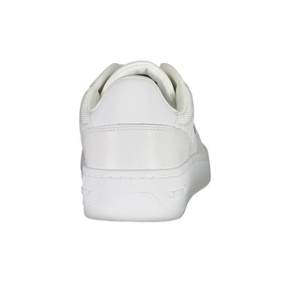 Tommy Hilfiger – Weiße Sneaker aus recyceltem Polyester für Damen