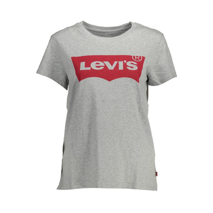 Levi's – Braunes Baumwoll-T-Shirt für Damen