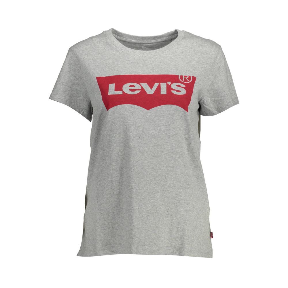 Levi's – Braunes Baumwoll-T-Shirt für Damen