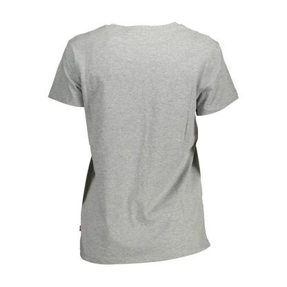 Levi's – Braunes Baumwoll-T-Shirt für Damen
