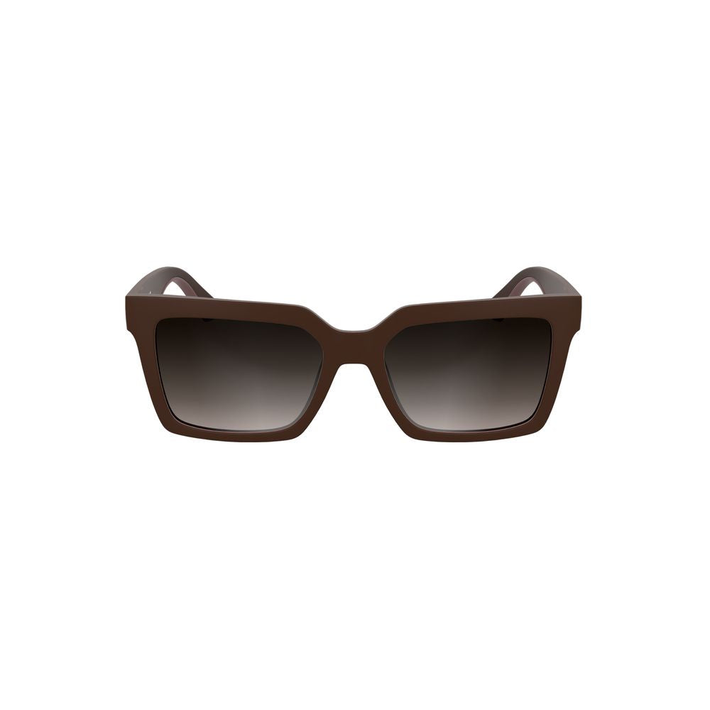 Calvin Klein Damen-Sonnenbrille aus rotem Bio-Stoff