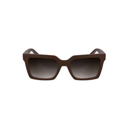 Calvin Klein Damen-Sonnenbrille aus rotem Bio-Stoff