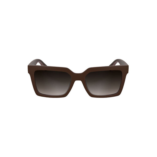 Calvin Klein Damen-Sonnenbrille aus rotem Bio-Stoff