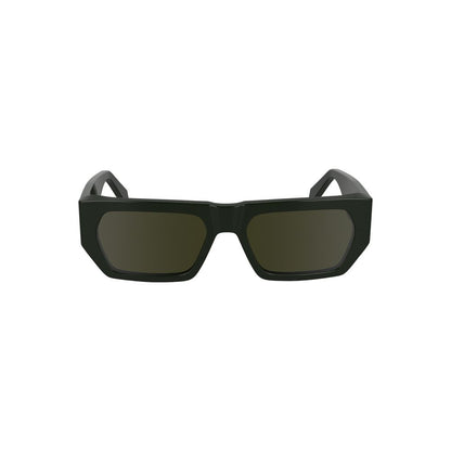 Calvin Klein „Grüne Acetat-Sonnenbrille für Herren“