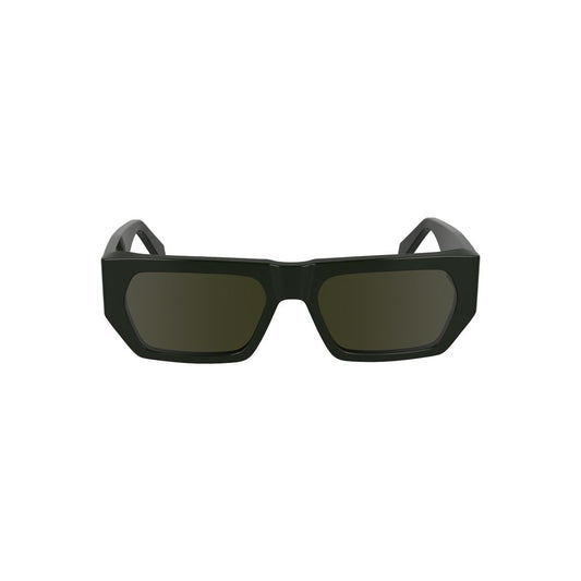 Calvin Klein „Grüne Acetat-Sonnenbrille für Herren“