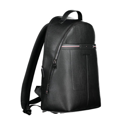 Tommy Hilfiger – Schwarzer Polyethylen-Rucksack für Herren