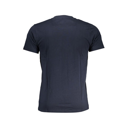 Blaues Baumwoll-T-Shirt der Cavalli Class