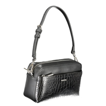 Calvin Klein Schwarze Polyester-Handtasche
