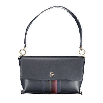 Tommy Hilfiger – Blaue Polyethylen-Handtasche