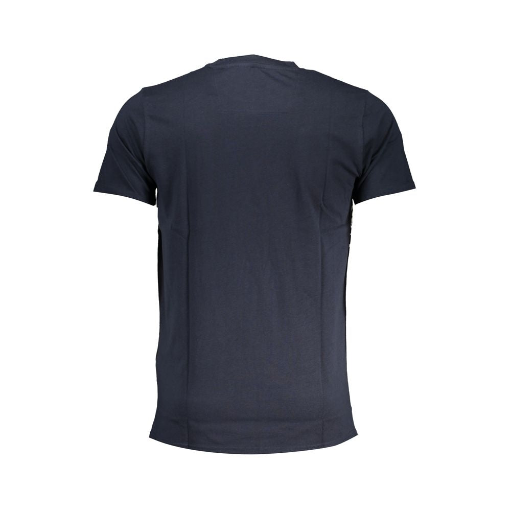 Blaues Baumwoll-T-Shirt der Cavalli Class