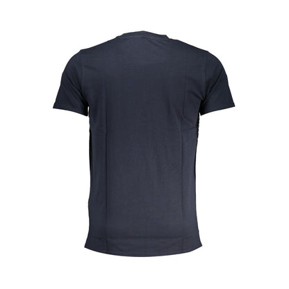 Blaues Baumwoll-T-Shirt der Cavalli Class