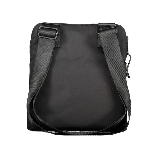 Bikkembergs – Schwarze Nylon-Umhängetasche