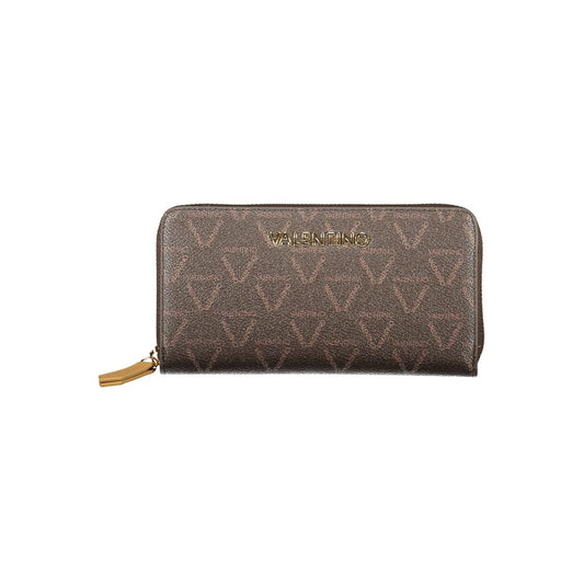 Mario Valentino Brown Polyethylene Women Wallet