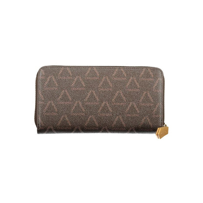 Mario Valentino Brown Polyethylene Women Wallet