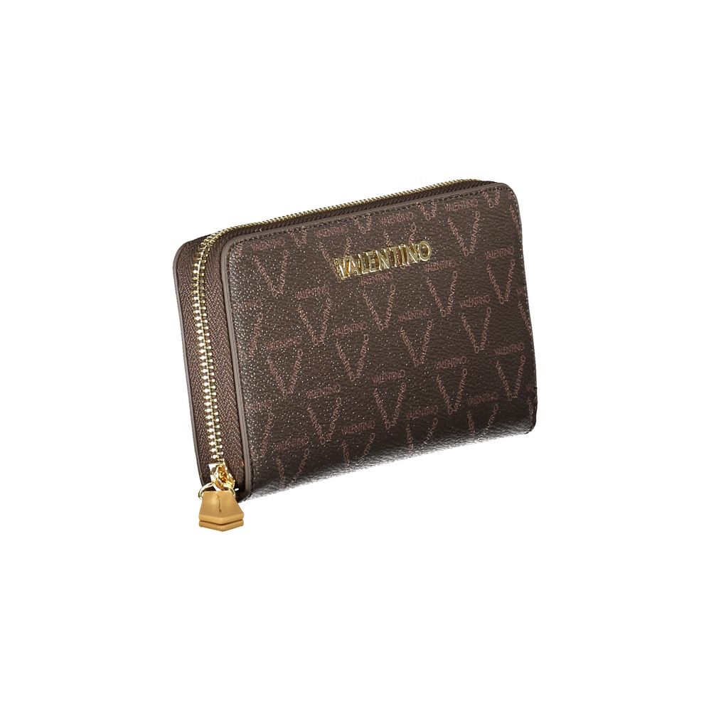 Mario Valentino Brown Polyethylene Women Wallet