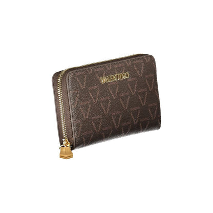 Mario Valentino Brown Polyethylene Women Wallet
