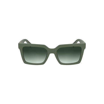 Calvin Klein Damen-Sonnenbrille aus grünem Bio-Stoff
