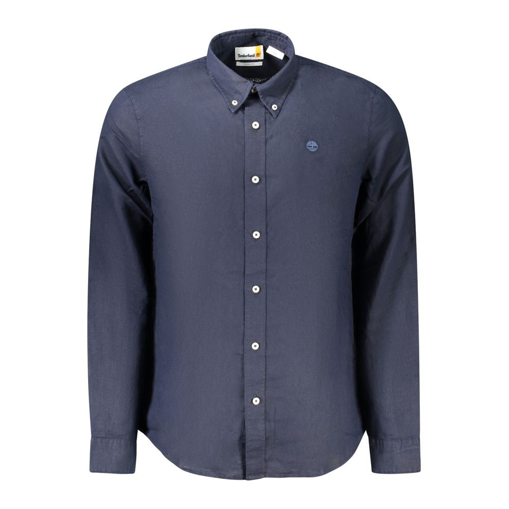 Blaues Baumwollhemd von Timberland