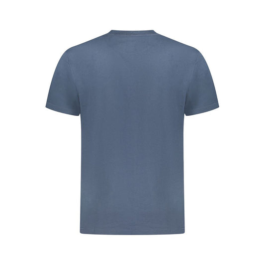 Vans – Blaues Herren-T-Shirt aus Baumwolle