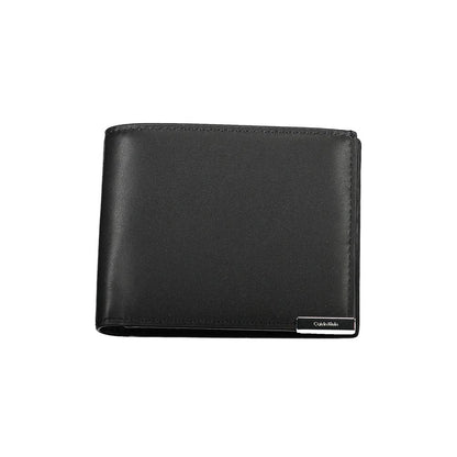 Calvin Klein – Schwarze Polyethylen-Geldbörse für Herren
