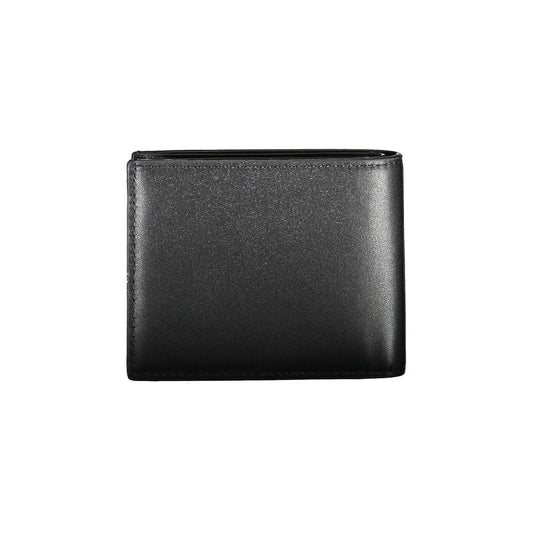 Calvin Klein – Schwarze Polyethylen-Geldbörse für Herren