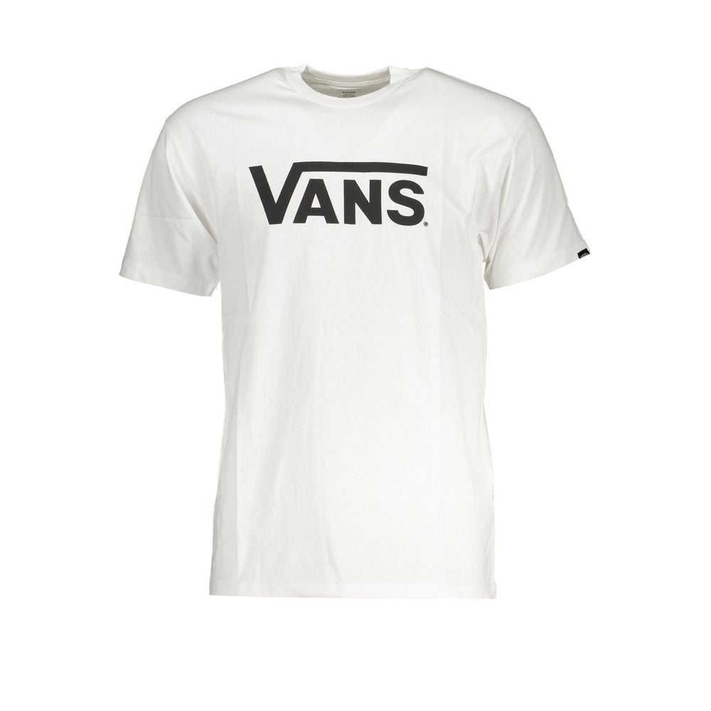 Vans – Weißes Baumwoll-T-Shirt für Herren