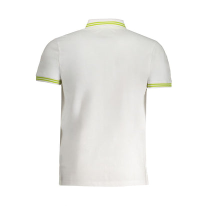 Weißes Poloshirt aus Baumwolle von Cavalli Class