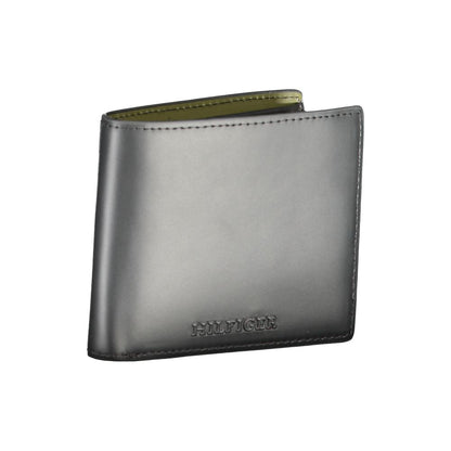 Tommy Hilfiger – Schwarze Lederbrieftasche