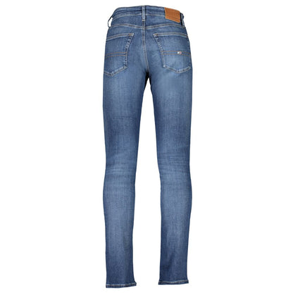 Tommy Hilfiger Blue Cotton Men's Slim Jeans