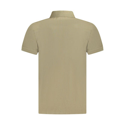 Timberland Herren Poloshirt aus brauner Baumwolle