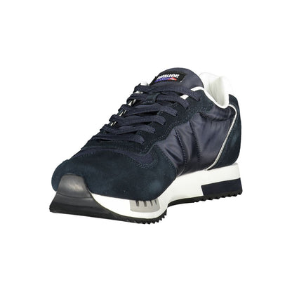 Blauer blauer Herren-Sneaker aus Polyester