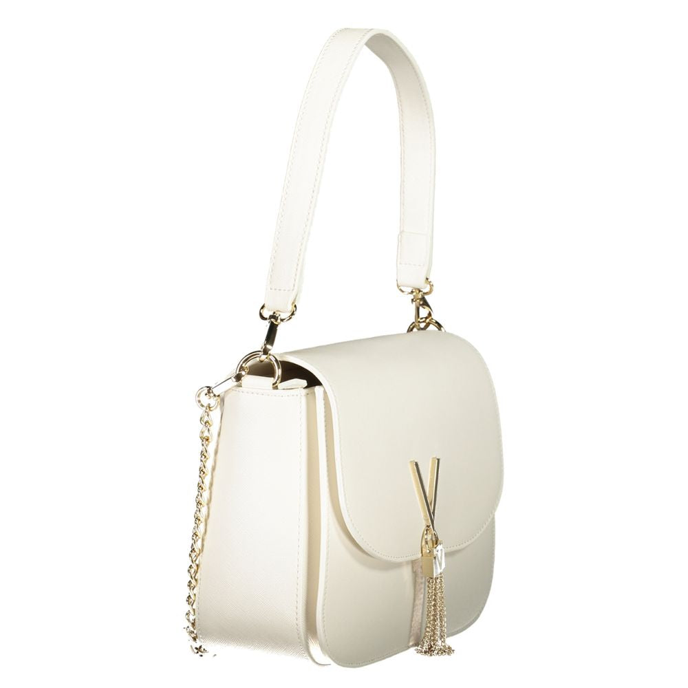 Mario Valentino – Weiße Polyethylen-Handtasche