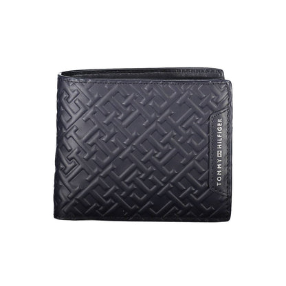 Tommy Hilfiger – Blaue Herren-Geldbörse aus Leder