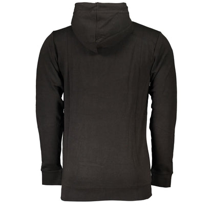 Cavalli Class Schwarzer Baumwollpullover für Herren