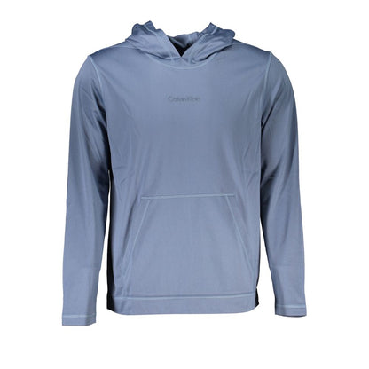 Calvin Klein Herren-Kapuzenpullover aus Polyester, Blau
