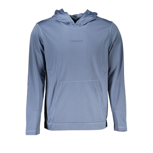 Calvin Klein Herren-Kapuzenpullover aus Polyester, Blau