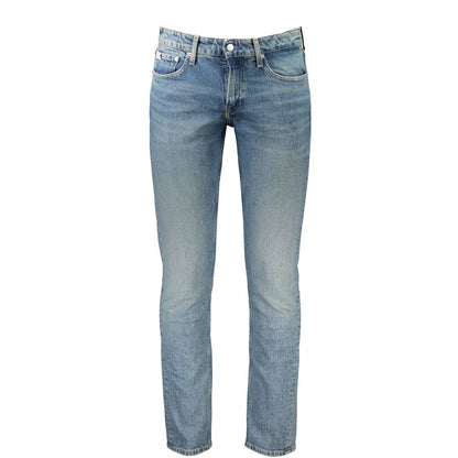 Calvin Klein Blaue Baumwolljeans für Herren