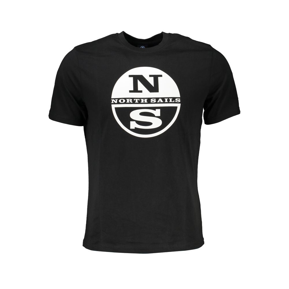 Schwarzes Baumwoll-T-Shirt von North Sails