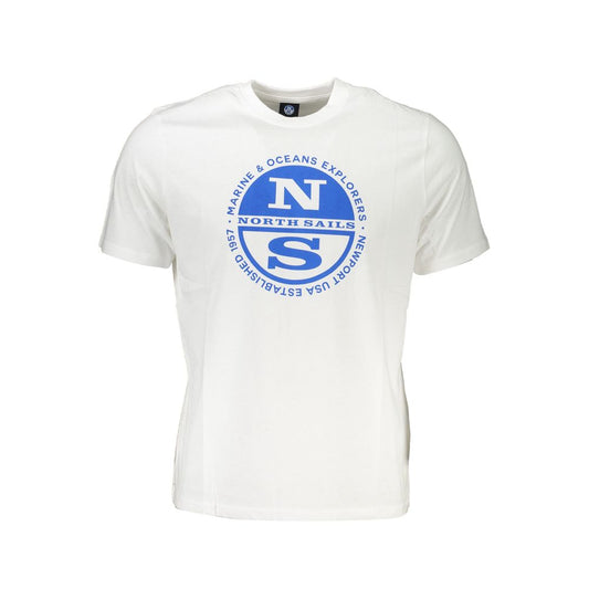 Weißes Baumwoll-T-Shirt von North Sails