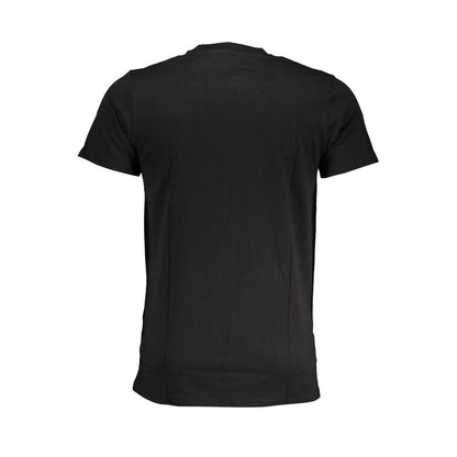 Schwarzes Baumwoll-T-Shirt der Cavalli Class