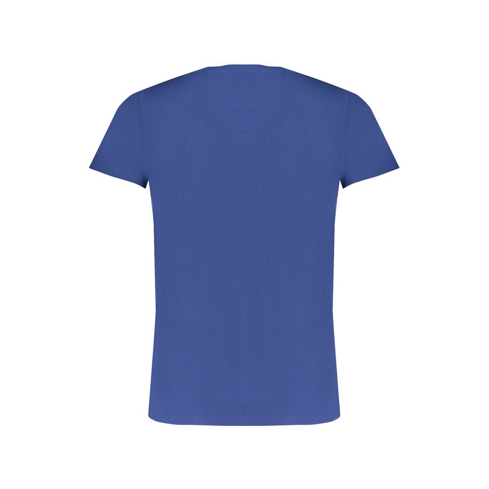 Blaues Baumwoll-T-Shirt von Trussardi