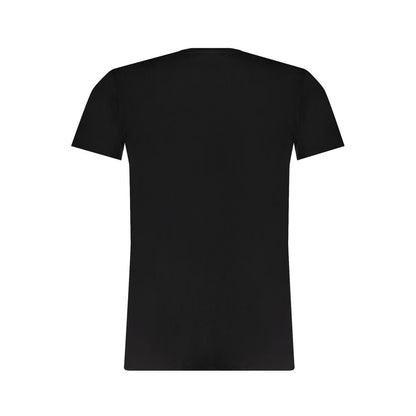 Trussardi Schwarzes Baumwoll-T-Shirt