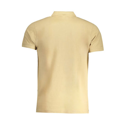 Cavalli Class Poloshirt aus Baumwolle in Beige