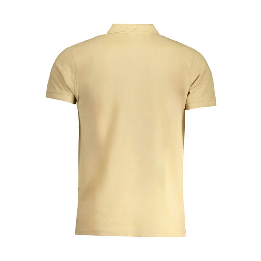 Cavalli Class Poloshirt aus Baumwolle in Beige