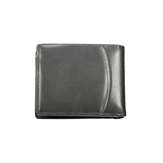 Calvin Klein Schwarze Lederbrieftasche