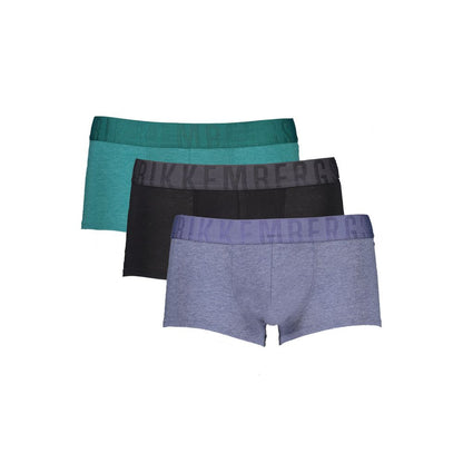 Bikkembergs grüner Polyester-Herren-Boxer