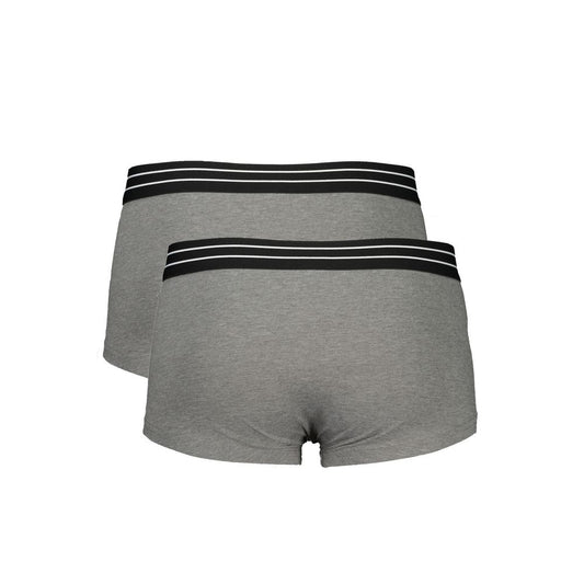 Cavalli Class Herren Boxershorts aus brauner Baumwolle