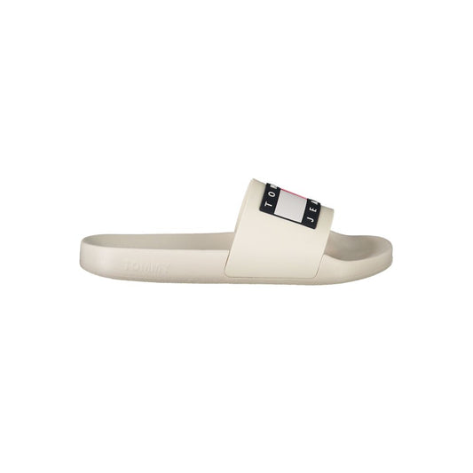 Tommy Hilfiger – Weiße Polyethylen-Sandalen für Damen