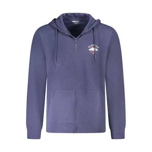 Wrangler – Blauer Baumwollpullover für Herren