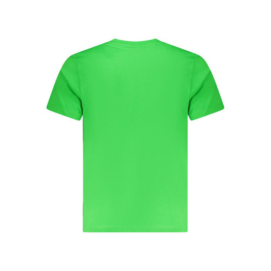 North Sails Green Cotton Men T-Shirt